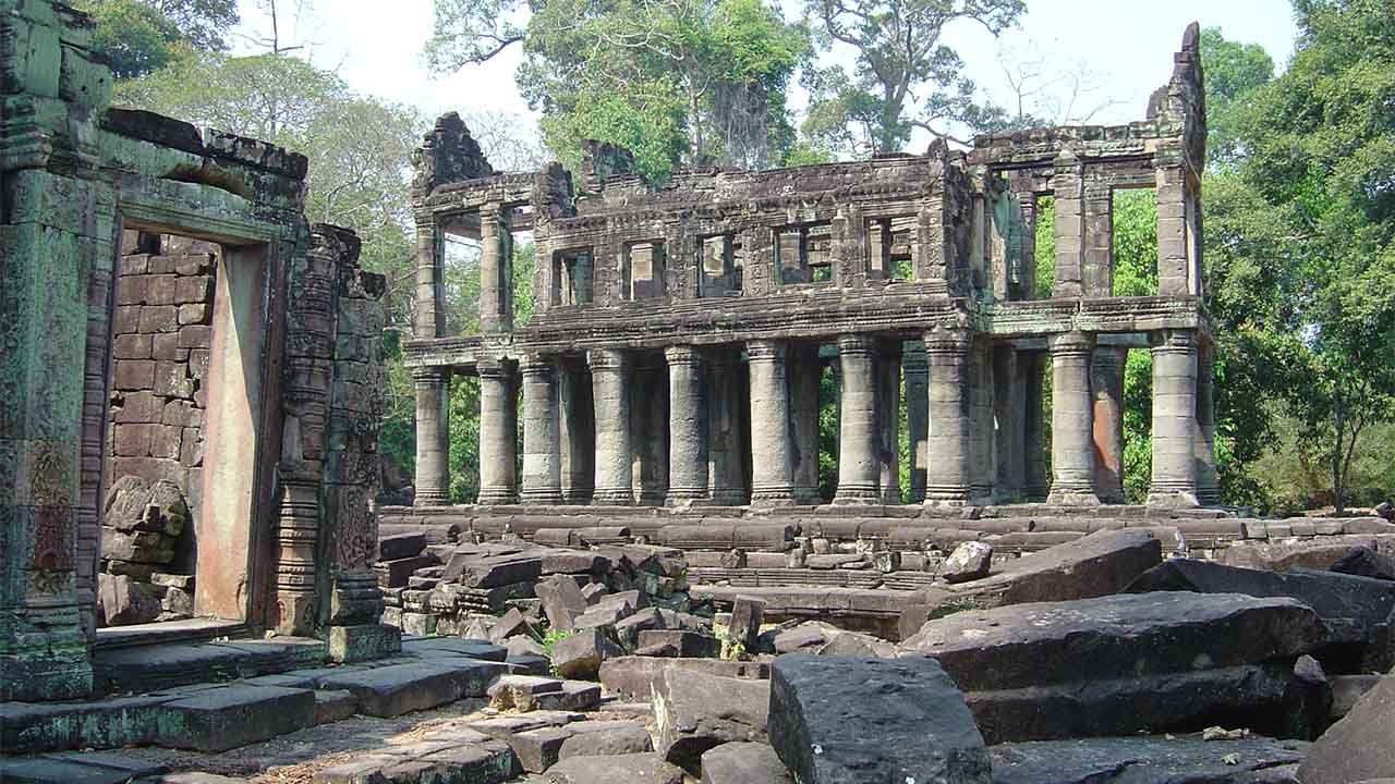 Preah Khan Temple in Siem Reap